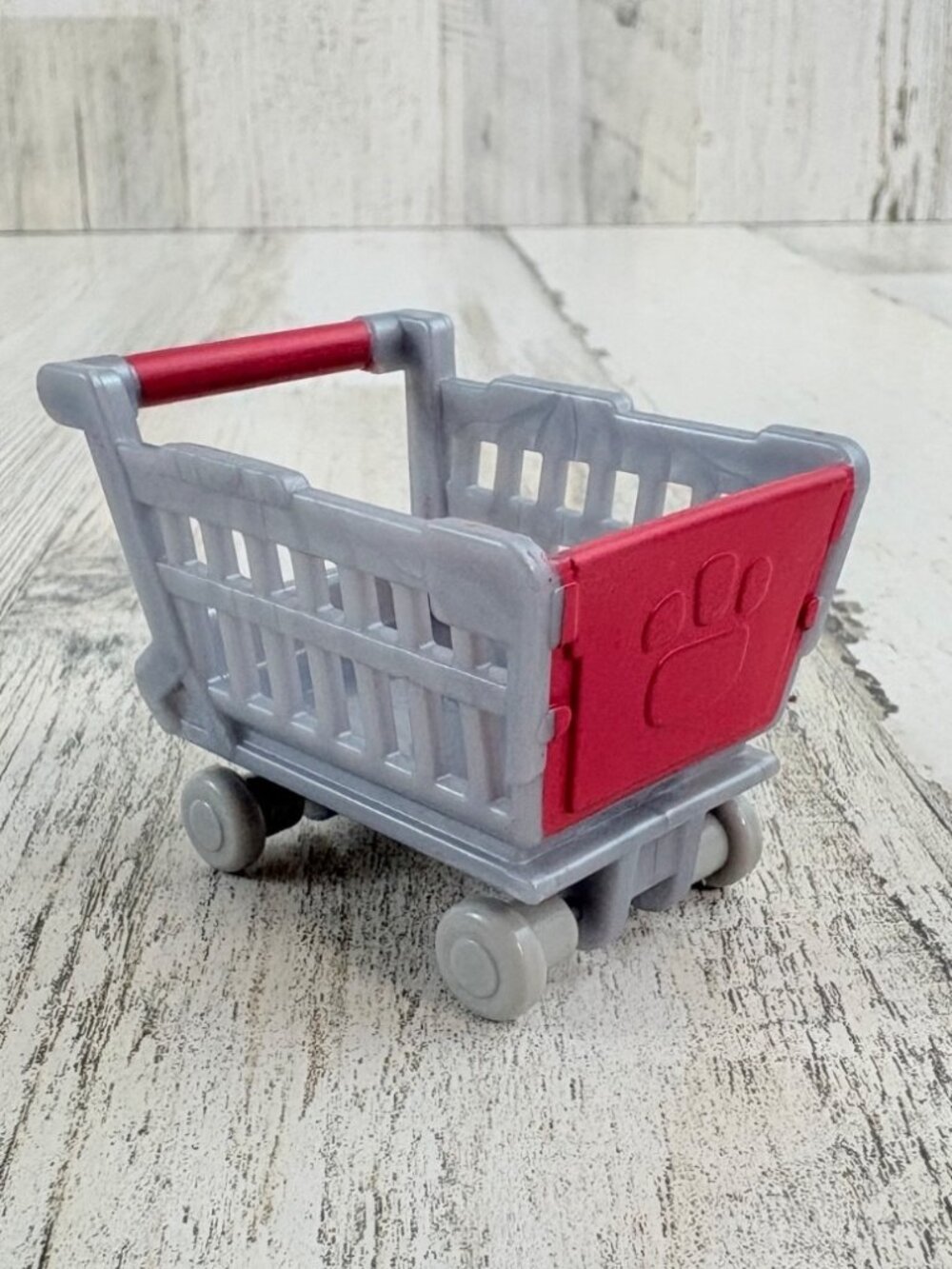 Bluey Red Shopping Cart Grocery Store Buggy for Action Figure Playset NEW